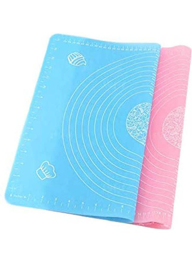 Super Kitchen Food Grade Non-Stick Silicone Pastry Mat Multicolour - Image 1