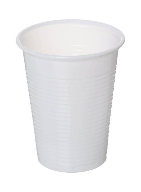 Paper Coffee Cups - 10 Pieces White