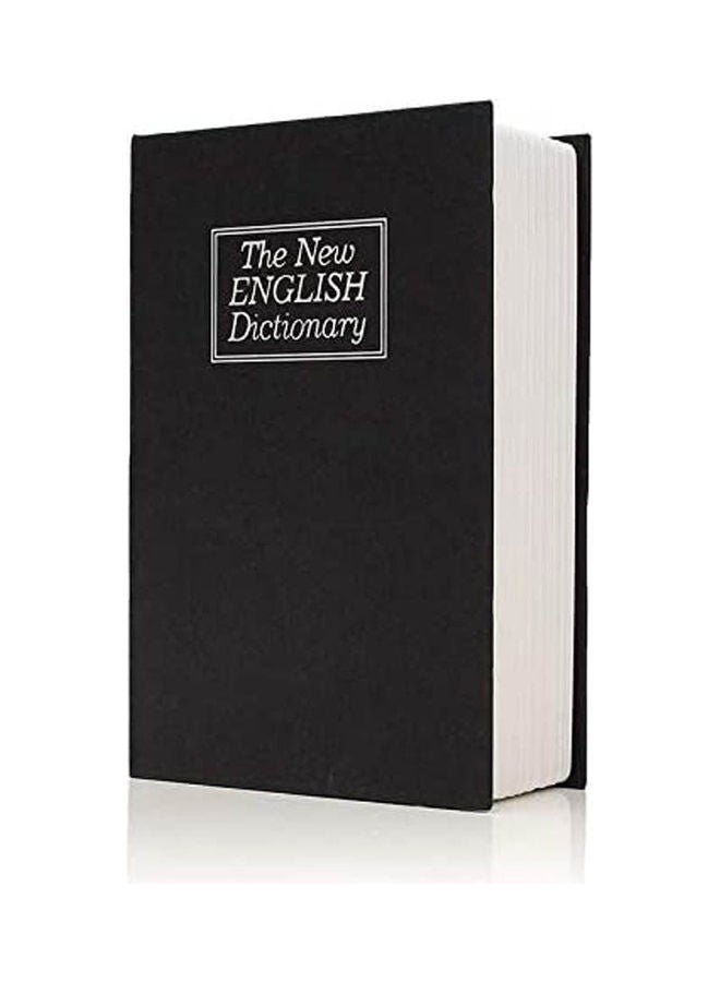 A Small Metal Safe In The Form Of A Real Book To Save Money, Jewelry And Valuables Multicolour  - Image 1