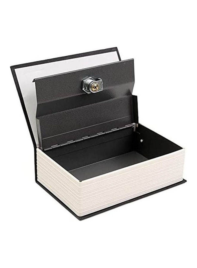 A Small Metal Safe In The Form Of A Real Book To Save Money, Jewelry And Valuables Multicolour  - Image 2