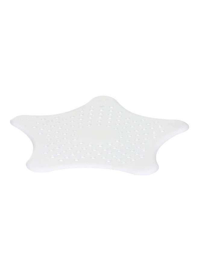 Star Shape Sink Strainer White