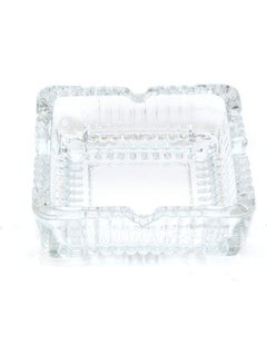 Generic Glass Ashtray White 