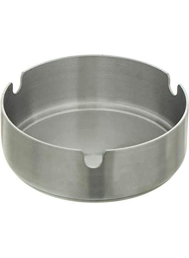 Stainless Steel Ashtray S 22 Silver 