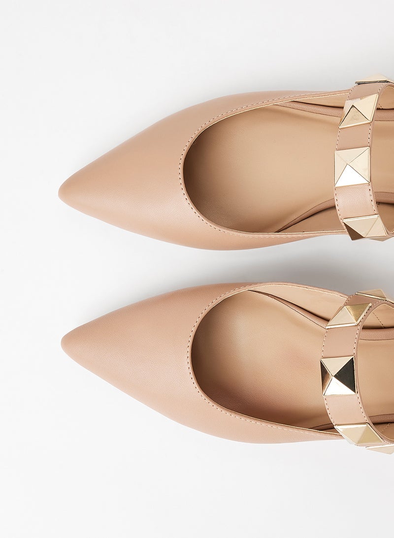 STEVE MADDEN - Framework Mules Nude - Image 1