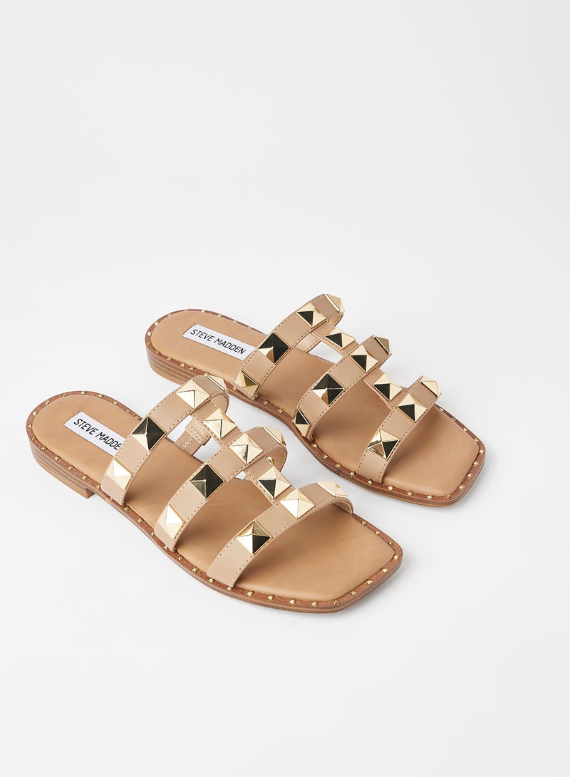 Tarts Studded Sandals Tan - v1640685680/N47654113V_2