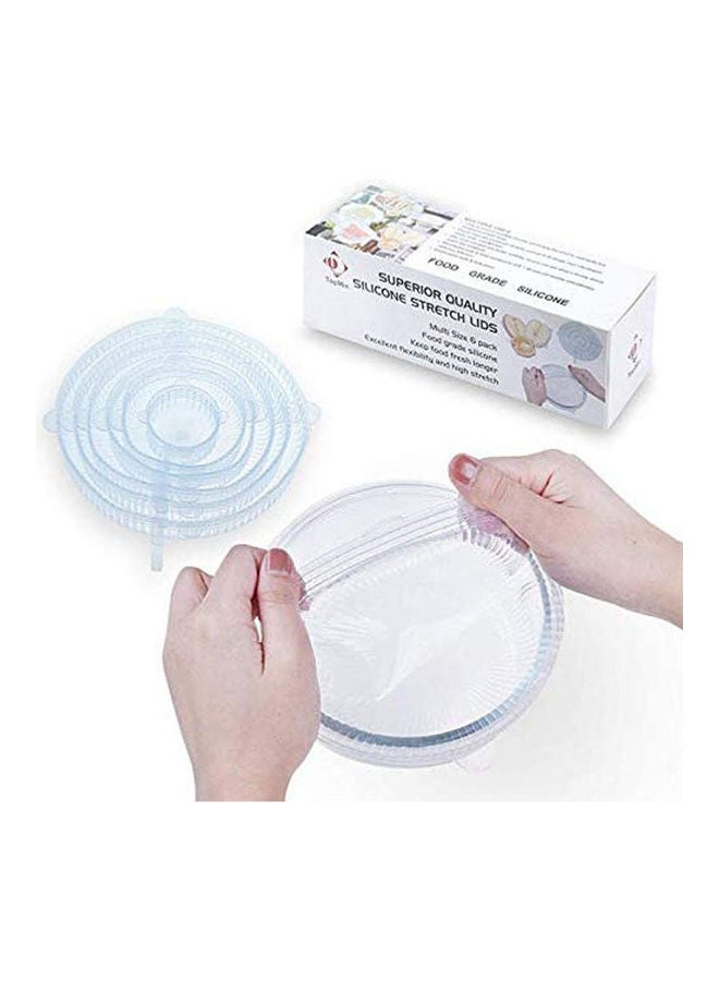 مجموعة أغطية تغليف سيليكون عالمية قابلة لإعادة الاستخدام، أوعية طعام، أوعية مطبخ مفرغة من الهواء - Image 2