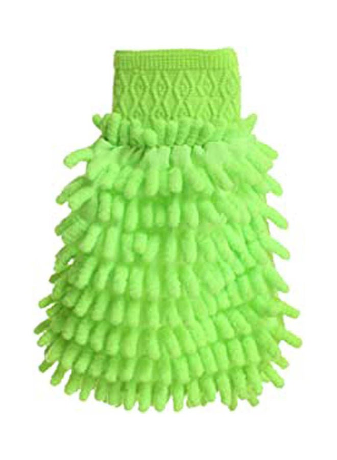 Chenille Glove, Lime Green - Image 1
