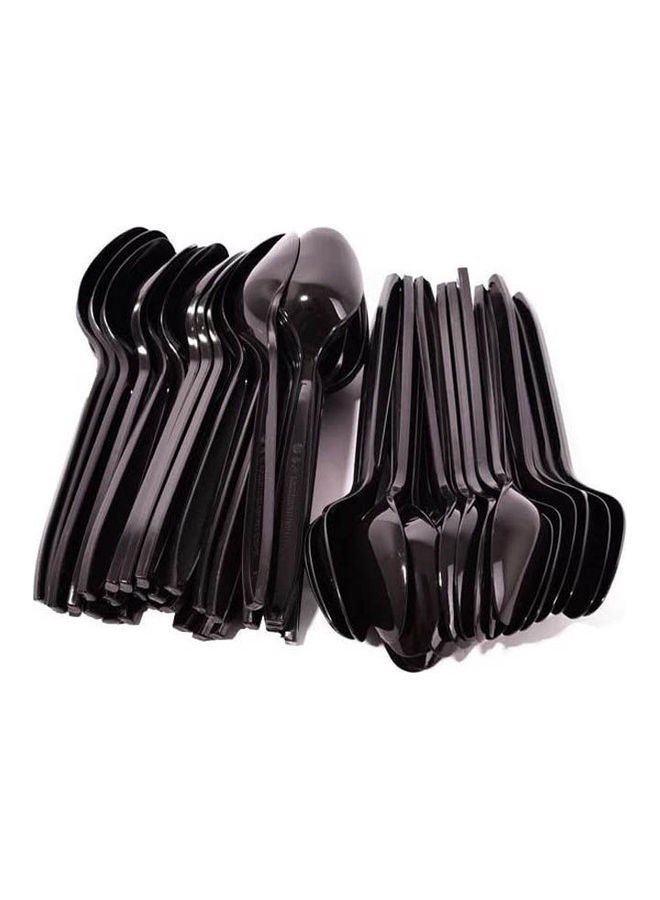 Asg Black Spoons 50P BLack 