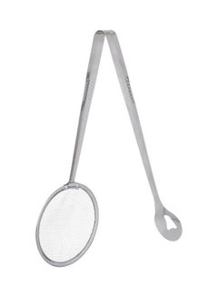 Generic Food Tongs With Skimmer Silver  - Image 1