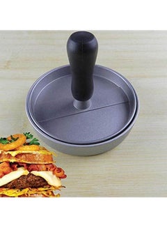ماركة غير محددة Manual Hamburger Press Burger Mould Burger Make Grey  - Image 2