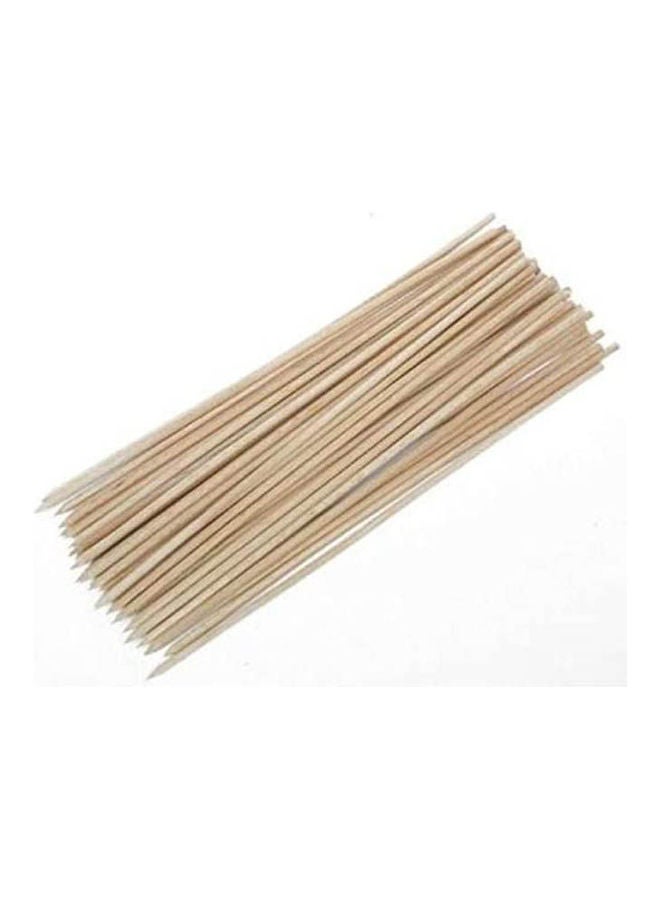 Barbecue Wooden Sticks For Camping Beige