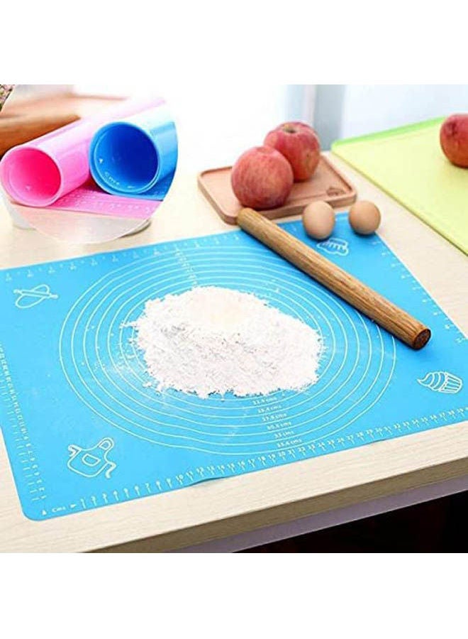 Baking Mat For Pastry Rolling With Measurements Light Green  - Image 2