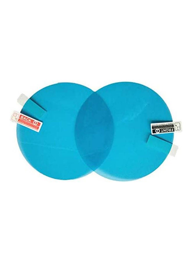 Generic Car Rearview Mirror Waterproof Membrane Anti-Fog Anti-Glare Film Sticker Dia  - Image 1