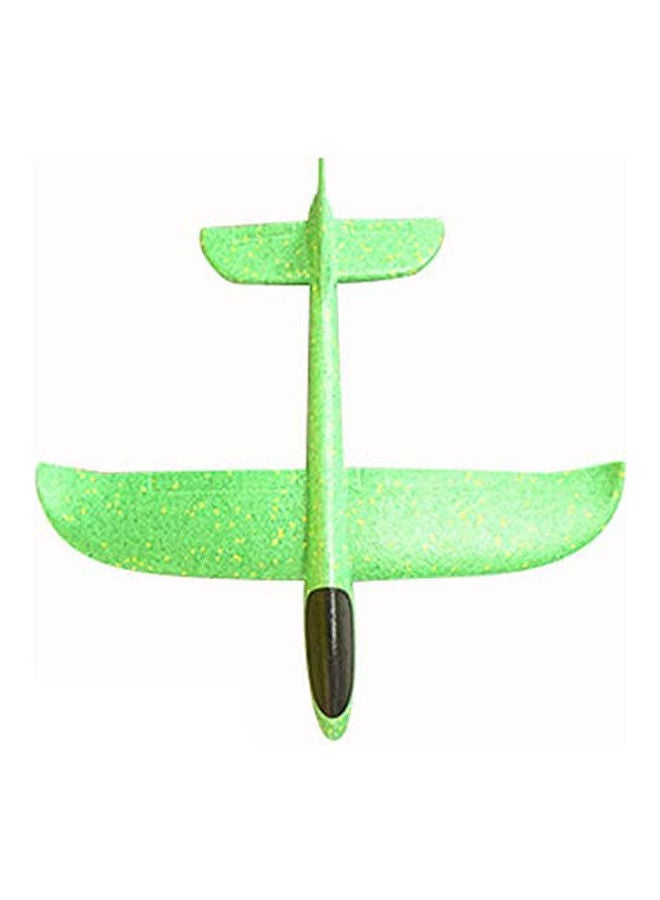 Throwing Glider Inertia Plane Foam Aircraft Toy Hand Launch Roundabout Trick Airplane Green - Image 2
