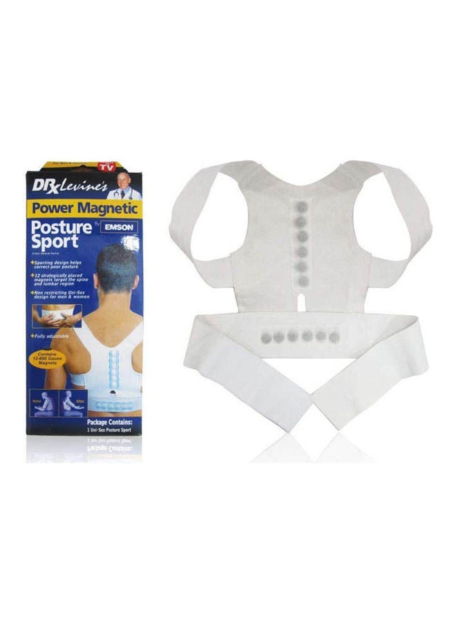 Generic Power Magnetic Back Pain Treatment Corset For Back Pain And Bend Medium  - Image 1