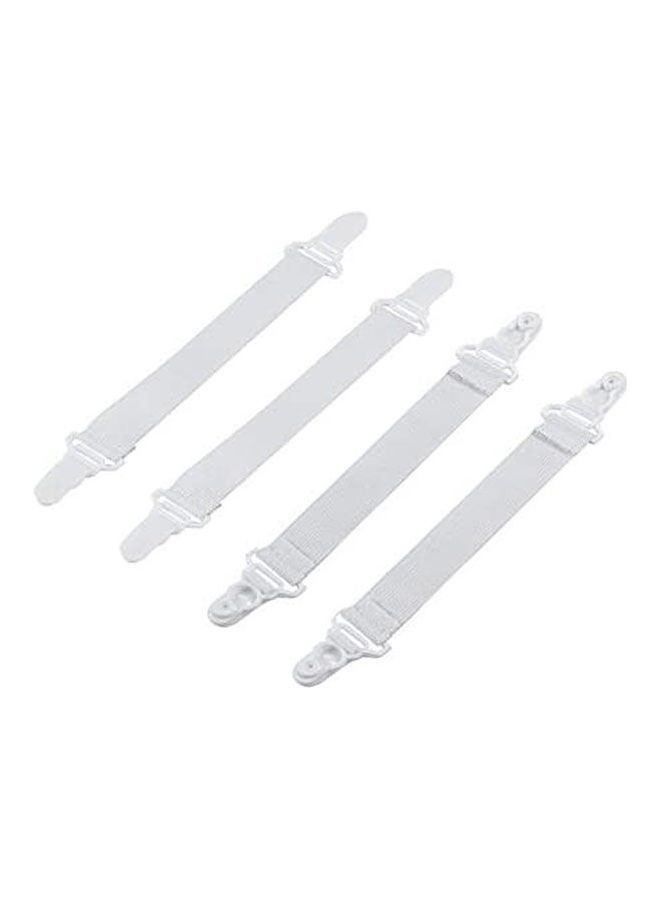 Elastic Band Retaining Clip Bed Sheet Fasteners Tablecloths Fixed Clip 4x20cm - Image 2