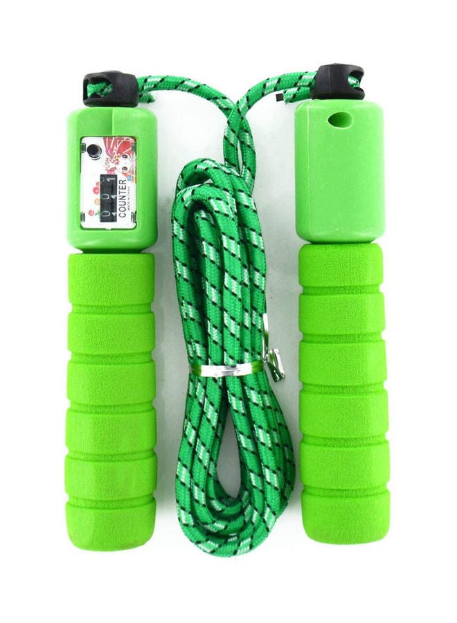 ماركة غير محددة Adjustable Kids Jump Skipping Rope With Counter And Comfortable Handles 