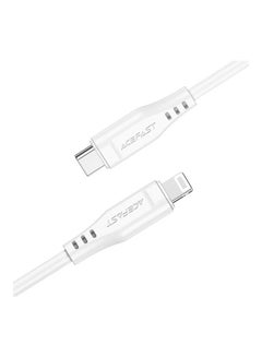 ACEFAST USB-C to Lightning TPE Charging Data Cable White  - Image 1