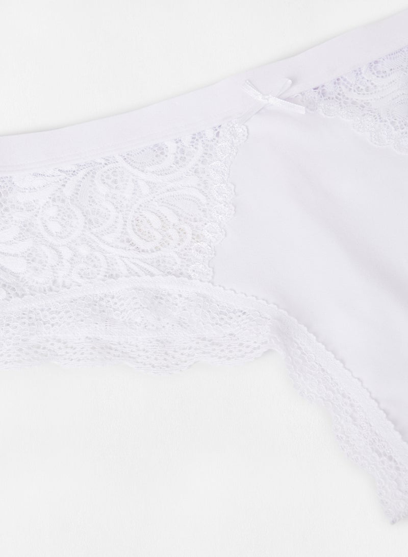 Ardene - Polyester Blend Super Soft Lingerie White - Image 1