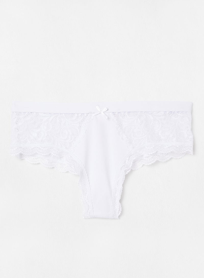 Ardene - Polyester Blend Super Soft Lingerie White - Image 1