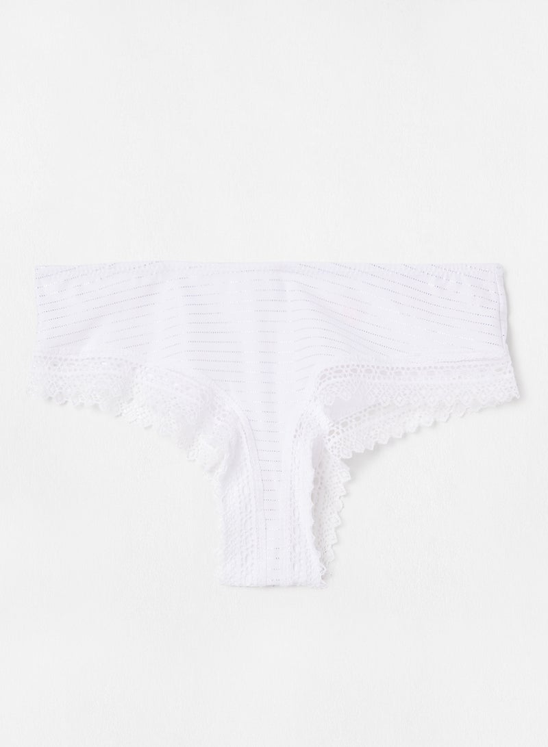Ardene Exclusive Super Soft Boyshort Panties Bottoms White  - Image 1