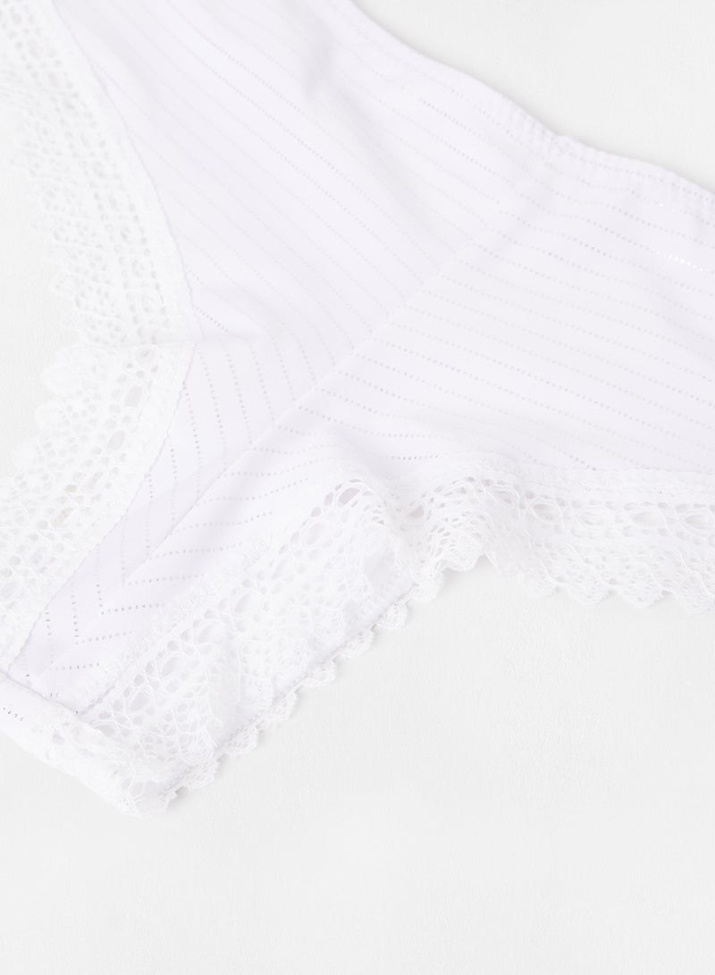 Ardene Exclusive Super Soft Boyshort Panties Bottoms White  - Image 4