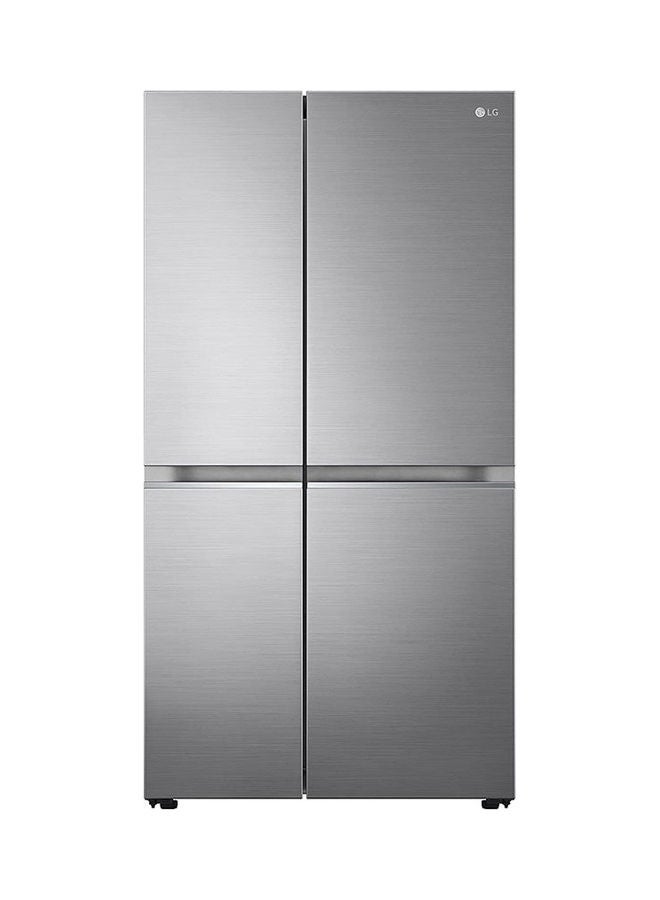 LG Fridge-Freezer Combinations UltraSleek Door 600L 28.4 W GC-B257SLWL Platinum Silver  - Image 1