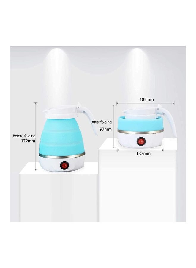 إيونتو Foldable Mini Electric kettle White/Blue  - Image 4