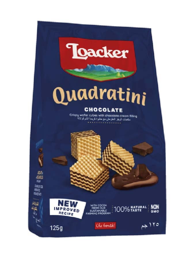 Loacker Quadratini Wafers 125grams Pack of 2 - Image 2