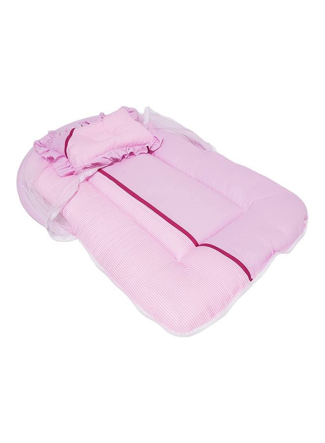 Generic Portable Folding Cot With Mosquito Net  - Image 1
