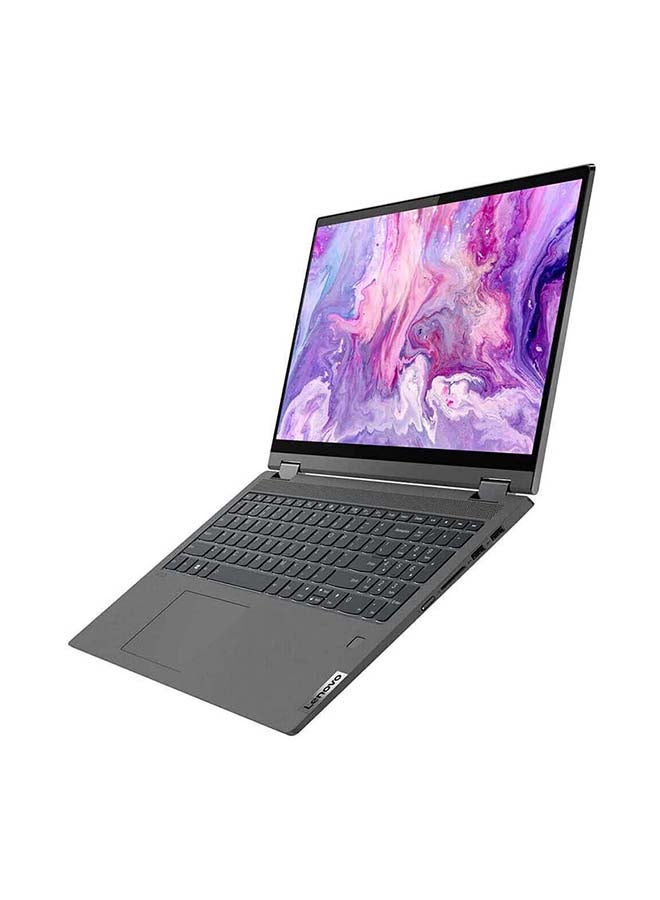 Lenovo - IdeaPad Flex 5 15ITL05 Convertible 2-In-1 Laptop With 15.6-Inch UHD Display, 11th Gen Core i7-1165G7 Processor / 16GB RAM / 1TB SSD / 2GB NVIDIA GeForce MX450 Graphics / Windows 11 Pro / English Graphite Grey - Image 1
