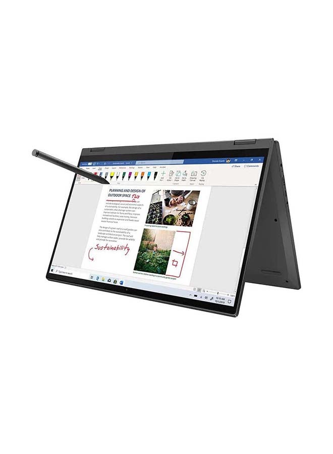 Lenovo - IdeaPad Flex 5 15ITL05 Convertible 2-In-1 Laptop With 15.6-Inch UHD Display, 11th Gen Core i7-1165G7 Processor / 16GB RAM / 1TB SSD / 2GB NVIDIA GeForce MX450 Graphics / Windows 11 Pro / English Graphite Grey - Image 1