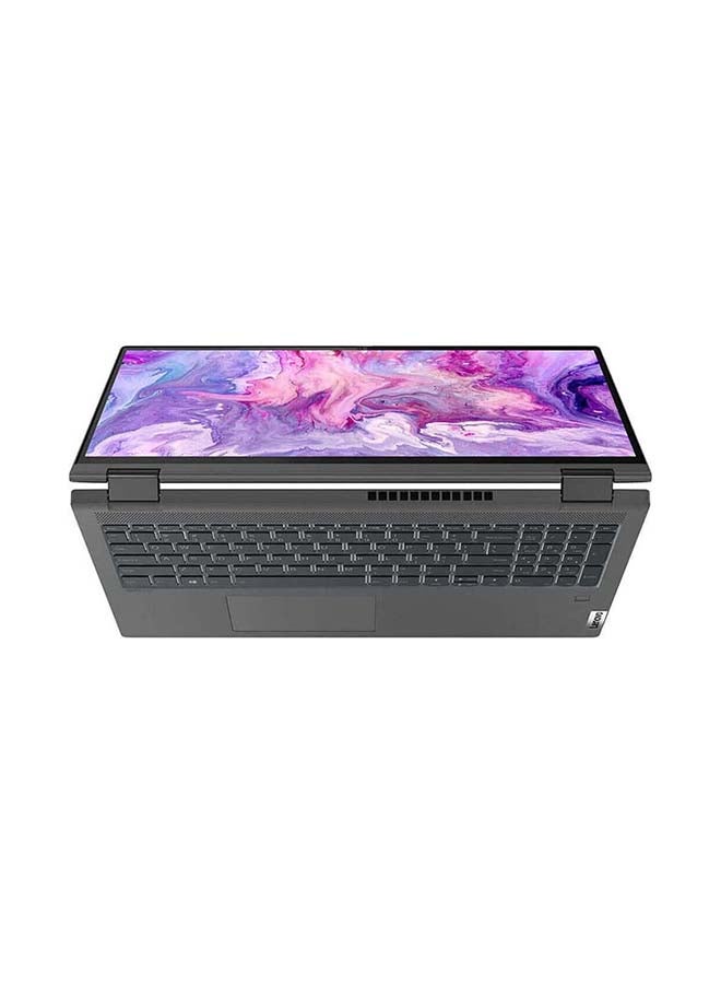 Lenovo - IdeaPad Flex 5 15ITL05 Convertible 2-In-1 Laptop With 15.6-Inch UHD Display, 11th Gen Core i7-1165G7 Processor / 16GB RAM / 1TB SSD / 2GB NVIDIA GeForce MX450 Graphics / Windows 11 Pro / English Graphite Grey - Image 1