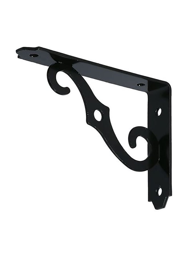 حامل رف للزينة أسود 5x4بوصة 