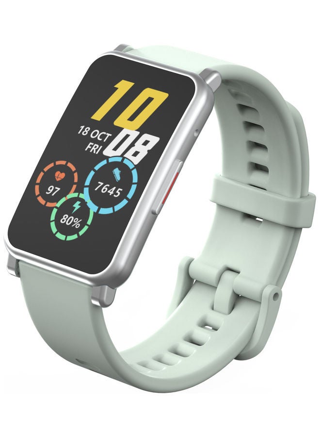 Generic - 20mm Silicone Buckle Strap Replacement Watchband for Honor Watch ES - Image 1