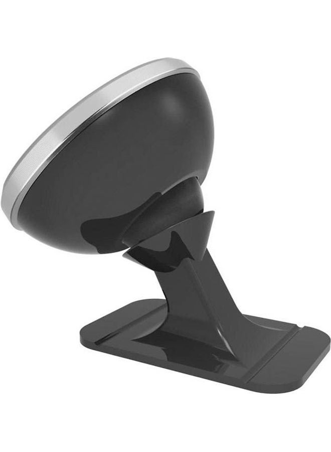 بيسوس قاعدة  لتثبيت الهاتف على طبلون السيارة - دوران 360 درجة - فضي - Image 2