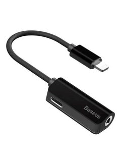 بيسوس محول L32 IP ذكر إلى 3.5 ملم+ IP أنثى لون أسود.  - Image 1