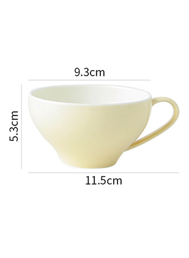 Shuer 6-Piece Ceramic Coffee Cups Beige  - Image 2
