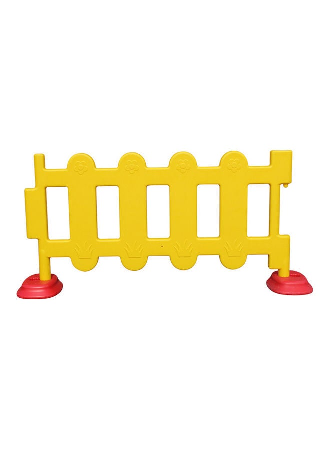 جساي تويز سياج لعب بلاستيكي للحدائق والأماكن الخارجية للأطفال - باللون الأصفر 105x55x4سم - Image 1