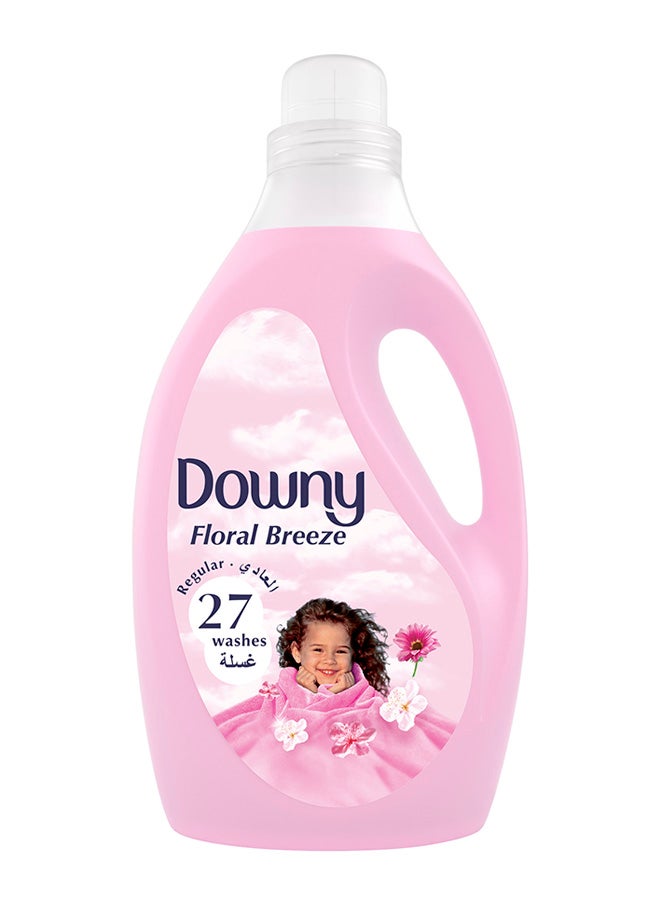 Downy Regular Fabric Softener Floral Breeze Multicolour 3Liters  - Image 1