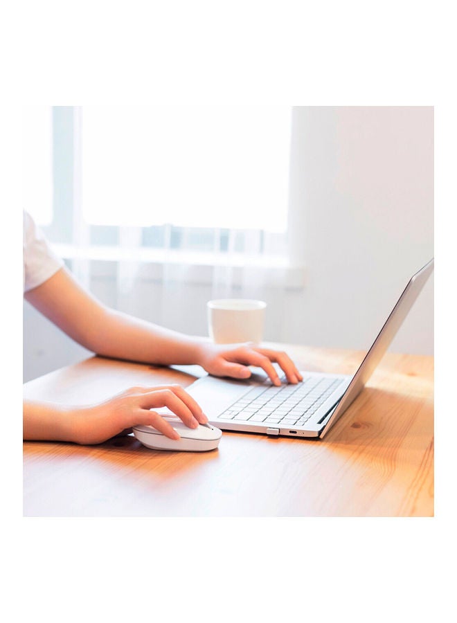 Xiaomi MI 2.4GHz Wireless Mouse Portable Optical Mice 1200dpi Ergonomic Design for PC Laptop Computer Office White - Image 3