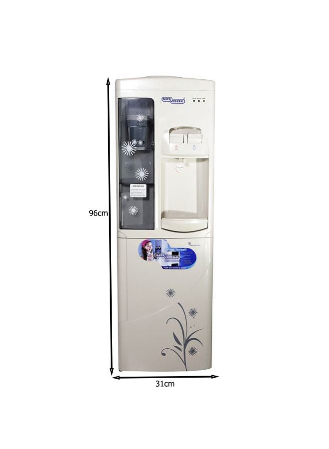 SUPER GENERAL Stainless Steel Durable Water Dispenser 220-240V SGL1871 White  - Image 2
