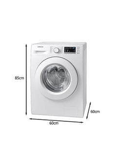 Samsung Combo 8kg Washer and 6 kg Dryer with Air Wash, Drum Clean & Bubble Soak WD80T4046EE White  - Image 2
