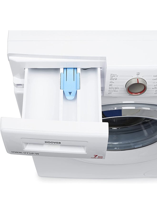 HOOVER - Front Load Fully Automatic Washing Machine HWM-V710-W white - Image 1