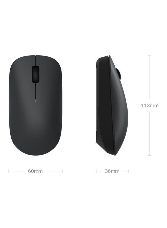 Xiaomi - Wireless Mouse Lite Portable 2.4GHz | Black - Image 1