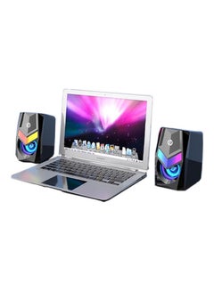 HP Stereo Wired Speaker Black  - Image 2