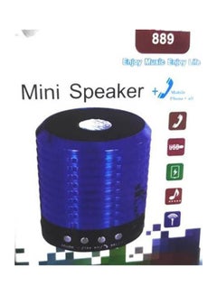 S889 Mini Bluetooth Speaker YA-LQ-XT-005 Blue
