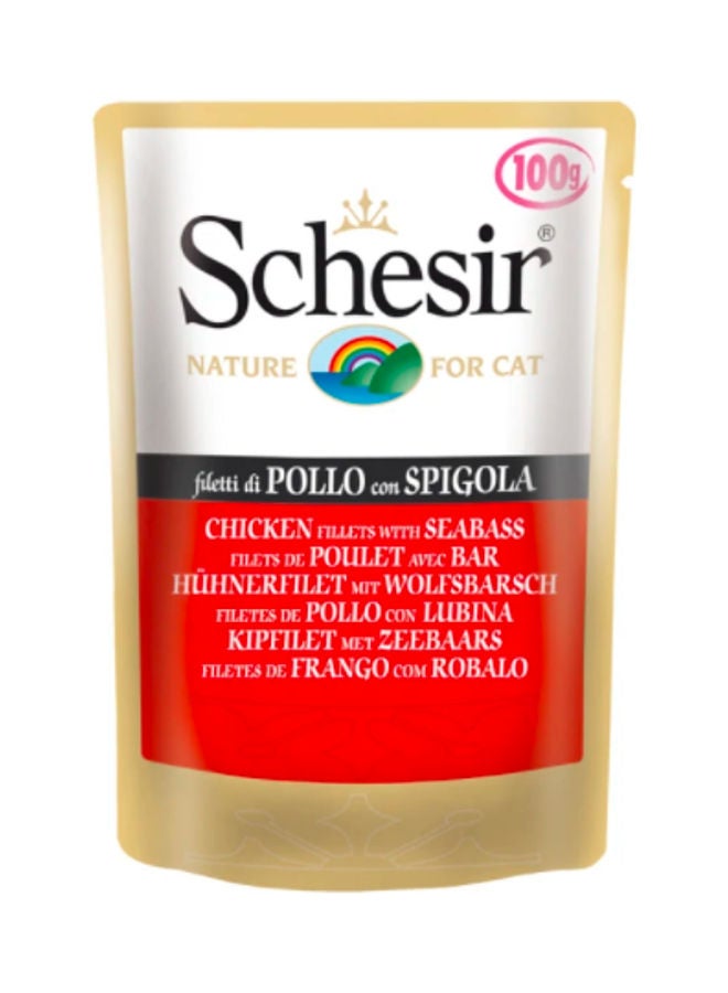 شيسر عبوة دجاج مع سيباس متعدد الألوان 100جرام - Image 1