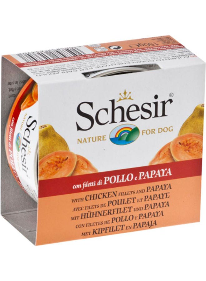 شيسر علبة الدجاج مع فاكهة البابايا متعدد الألوان 150جرام - Image 1