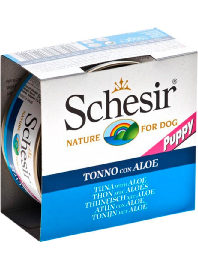 شيسر علبة تونة بالصبار للجراء متعدد الألوان 150جرام - Image 1